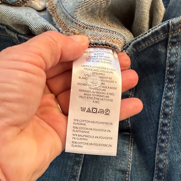 We The Free Level Up Slit Bootcut  Blue Jeans Size 29 - Picture 9 of 12